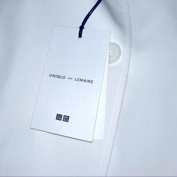 Uniqlo Lemaire collaboration Japanese L women’s white blazer NWT - Picture 5 of 9